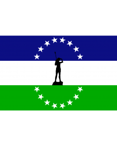 Flag: Rio negro no oficial | Usada extraoficialmente en la provincia de rio negro