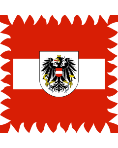 Flag: Former Flag of the President of Austria  used until 1984