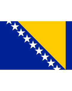 Flag: Bosnia and Herzegovina