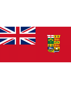 Flag: Canada 1868 Red