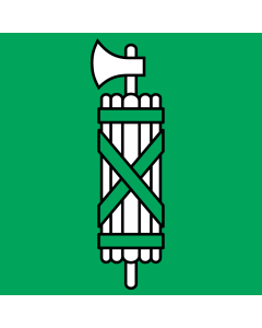 Flag: Canton of St. Gallen