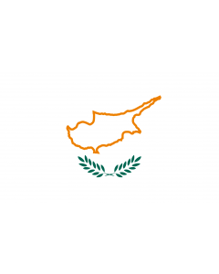 Flag: A flag of Cyprus in 1960