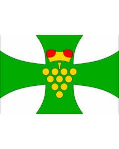 Flag: Municipal flag of Domanín village