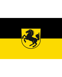 Flag: Stuttgart, Landeshauptstadt