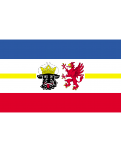 Flag: Mecklenburg-Vorpommern