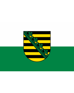 Flag: Saxony 