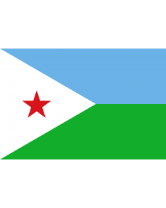 Flag: Djibouti