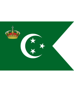 Flag: Royal Standard of The Crown Prince of Egypt 1922-53