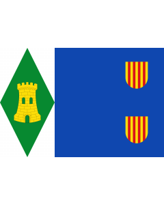 Flag: Torrijo del Campo | Torrijo del Campo De paño azul