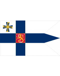 Flag: Swallow-tailed state flag for the president of the Republic of Finland