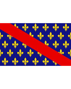 Flag: French province of Bourbonnais