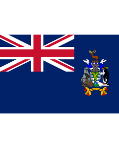 Flag: South Georgia and the South Sandwich Islands