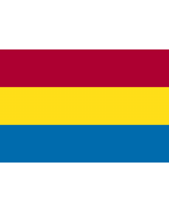 Flag: Free State of Fiume and of the Italian National Community at the Town of Fiume  Croatia