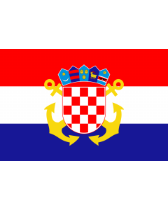 Flag: Naval Ensign of Croatia