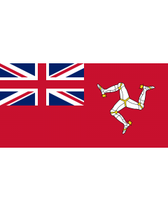 Flag: Civil ensign of the Isle of Man