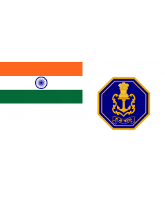 Flag: Naval Ensign of India