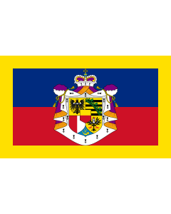Flag: Standard of the Prince of Liechtenstein