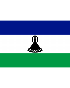 Flag: Lesotho