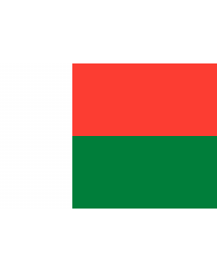 Flag: Madagascar