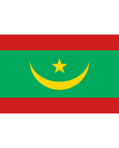 Flag: Mauritania