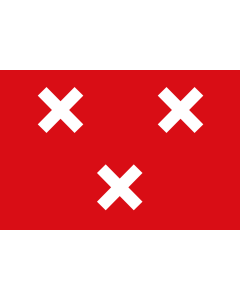 Flag: Breda, North Brabant, the Netherlands