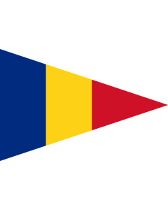 Flag: Romanian Lieutenant Commander  1939