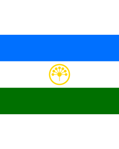 Flag: Republic of Bashkortostan