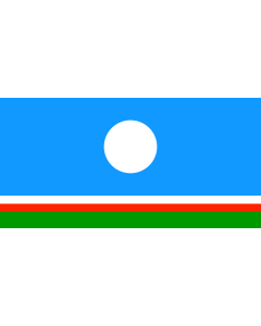 Flag: Sakha (Yakutia) Republic