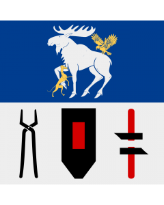 Flag: Jämtland County