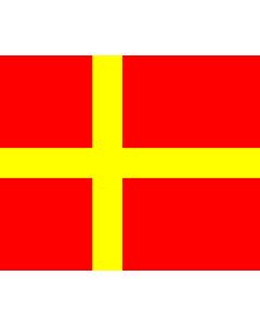 Flag: Skåne, Sweden