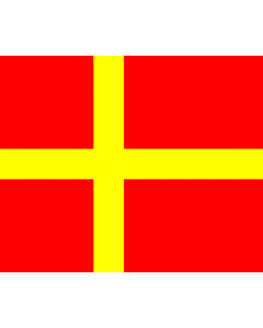 Flag: Skåne, Sweden