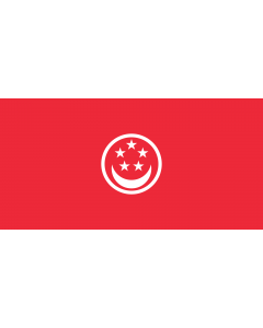 Flag: Civil Ensign of Singapore