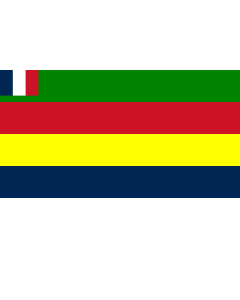 Flag: Majliss Enniabi  Council  of Jabal ad-Druze between 1924 - 1936