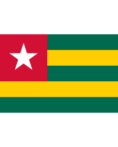 Flag: Togo