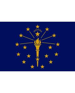 Flag: Indiana