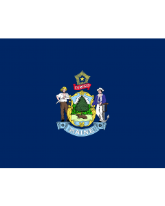 Flag: Maine