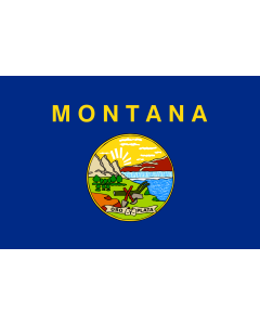 Flag: Montana