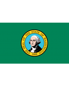 Flag: Washington