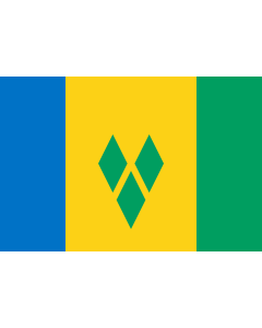 Flag: Saint Vincent and the Grenadines