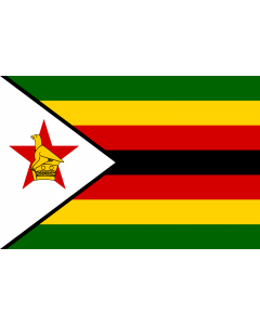 Flag: Zimbabwe