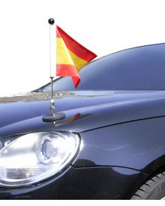  Magnetic Car Flagpole Diplomat-1.30 Spain