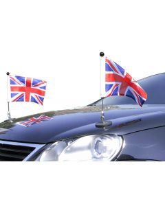  Pair  Magnetic Car Flag Diplomat-1 Great Britain
