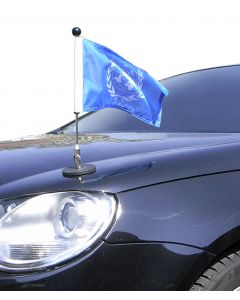  Magnetic Car Flag Diplomat-1 United Nations (UN)